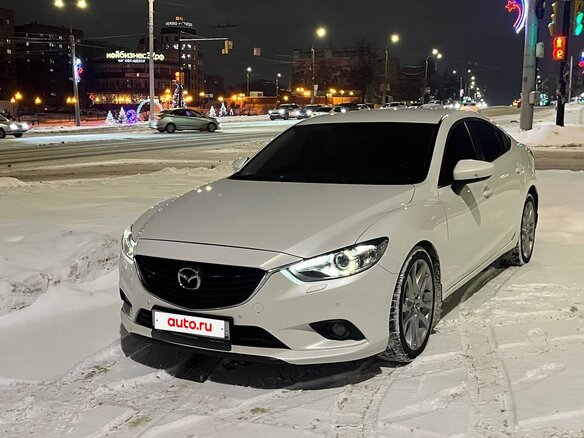 2013 Mazda 6 III (GJ), белый, 1400000 рублей - вид 3