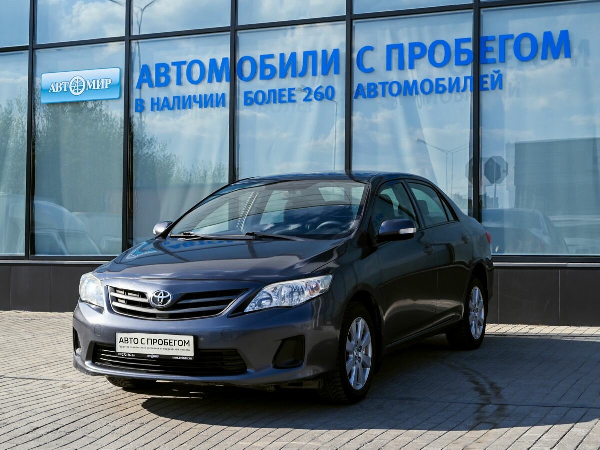 Toyota Corolla X (E140, E150) Рестайлинг