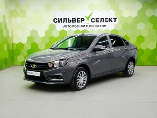 2017 Lada (ВАЗ) Vesta I, голубой, 800000 рублей, вид 1