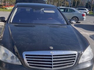 2007 Mercedes-Benz S-Класс 550 Long V (W221), чёрный, 1230000 рублей, вид 1