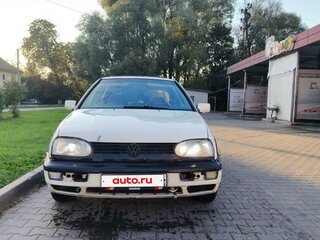 1994 Volkswagen Golf III, белый, 175000 рублей, вид 1