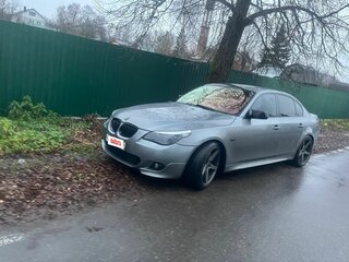 2008 BMW 5 серии 525i V (E60/E61) Рестайлинг, серый, 1250000 рублей, вид 1