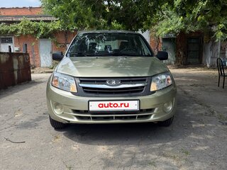 2012 Lada (ВАЗ) Granta I, серебристый, 505000 рублей, вид 1