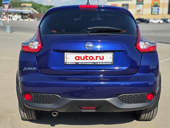 2018 Nissan Juke I Рестайлинг, синий - вид 6