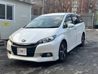 2015 Toyota Wish II Рестайлинг, белый, 1450000 рублей, вид 1