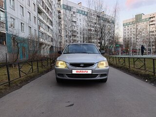 2005 Hyundai Accent ТагАЗ II, серебристый, 300000 рублей, вид 1