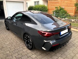 2025 BMW 4 серии 420i G22, G23, G26 Рестайлинг, чёрный, 5310000 рублей, вид 5