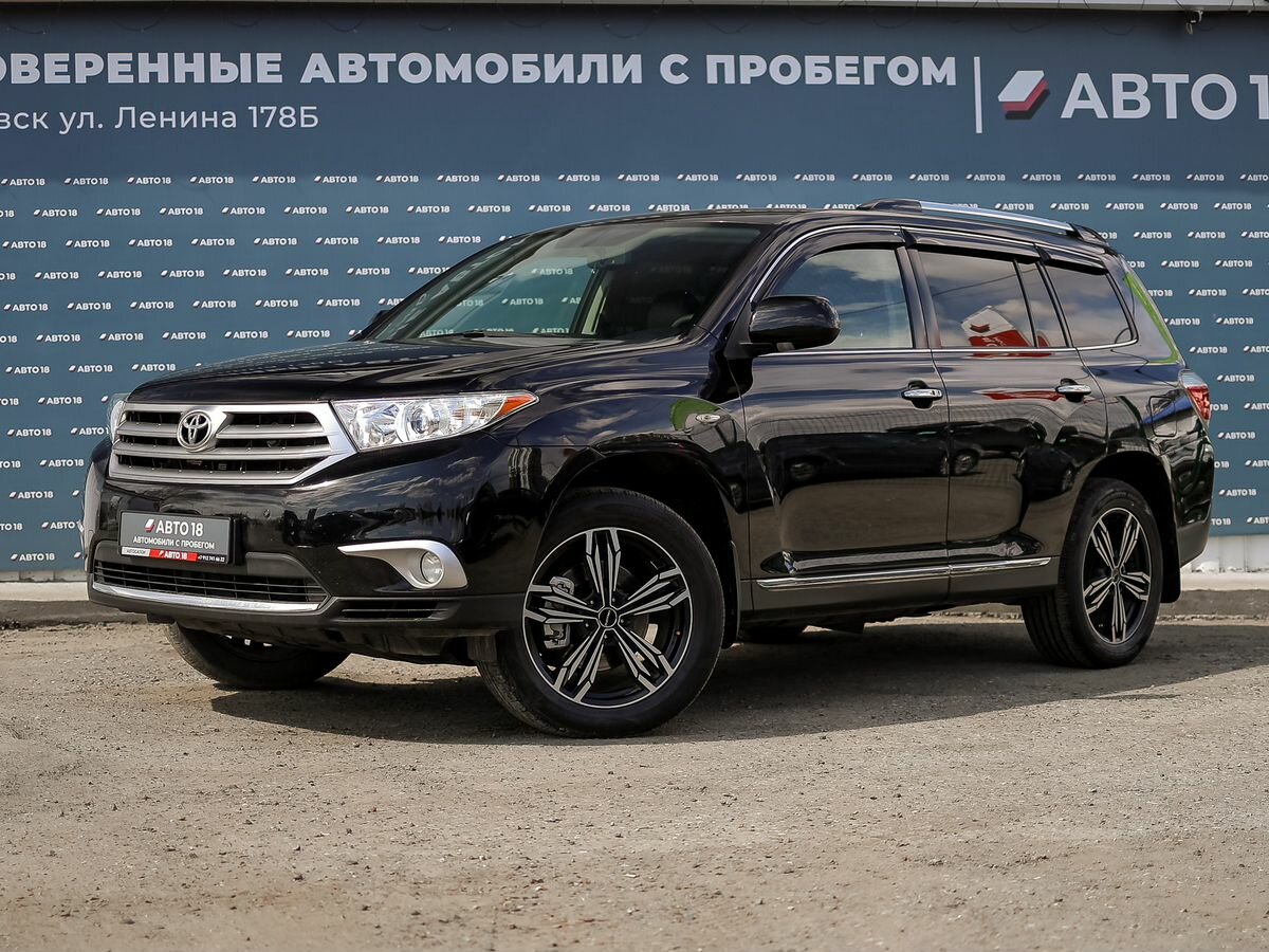 Toyota Highlander II (XU40) Рестайлинг