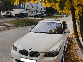 2008 BMW 5 серии 530i V (E60/E61) Рестайлинг, белый, 1750000 рублей, вид 1