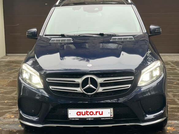2016 Mercedes-Benz GLE 350 d I (W166), синий, 3000000 рублей - вид 1