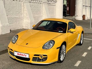 2007 Porsche Cayman S I (987), жёлтый, 10000000 рублей, вид 1