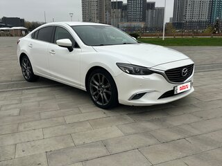 2015 Mazda 6 III (GJ) Рестайлинг, белый, 2030000 рублей, вид 1