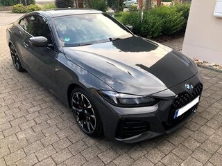 2025 BMW 4 серии 420i G22, G23, G26 Рестайлинг, чёрный, 5310000 рублей, вид 1
