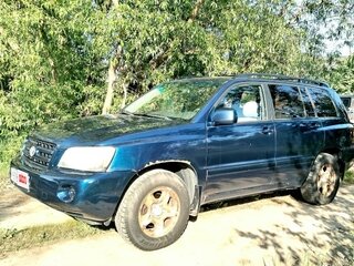 2005 Toyota Highlander I (XU20) Рестайлинг, синий, 870000 рублей, вид 1