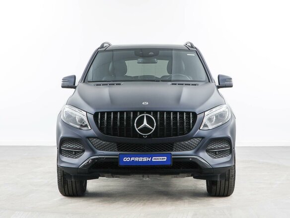 2016 Mercedes-Benz GLE 400 I (W166), синий, 4357077 рублей - вид 2