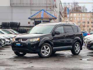 2008 Mitsubishi Outlander II, чёрный, 779000 рублей, вид 1