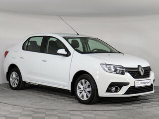 2019 Renault Logan II Рестайлинг, белый, 999000 рублей, вид 3