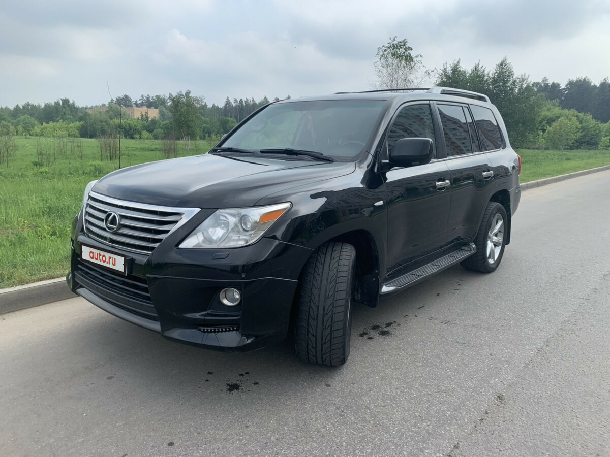 Lexus LX 570 2008 Р±РµР»С‹Р№