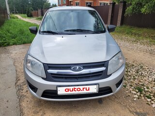 2016 Lada (ВАЗ) Granta I, серебристый, 330000 рублей, вид 1