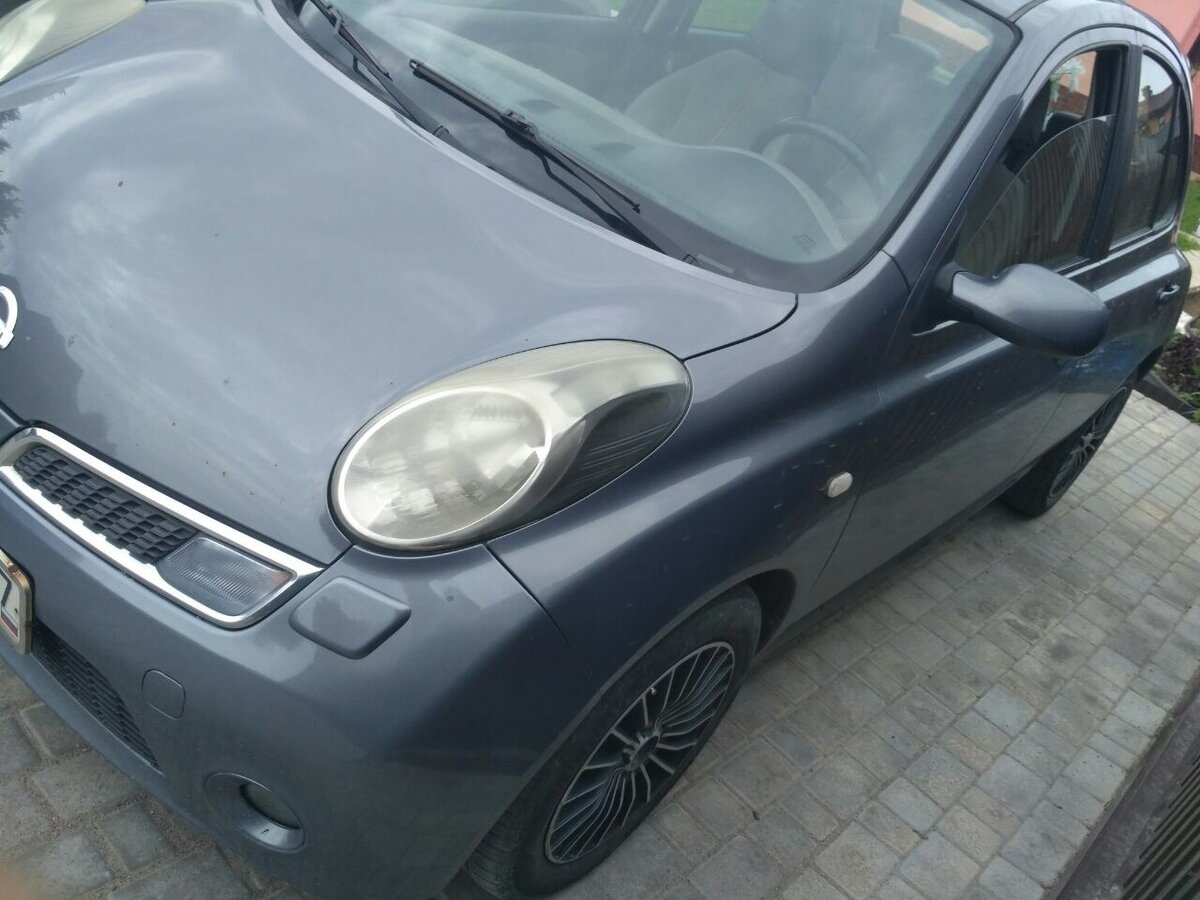 Micra k12 2008 года салон