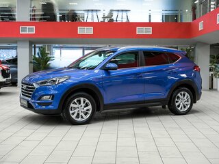 2019 Hyundai Tucson III Рестайлинг, синий, 1950000 рублей, вид 1