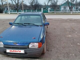 1989 Ford Escort IV, синий, 65000 рублей, вид 1