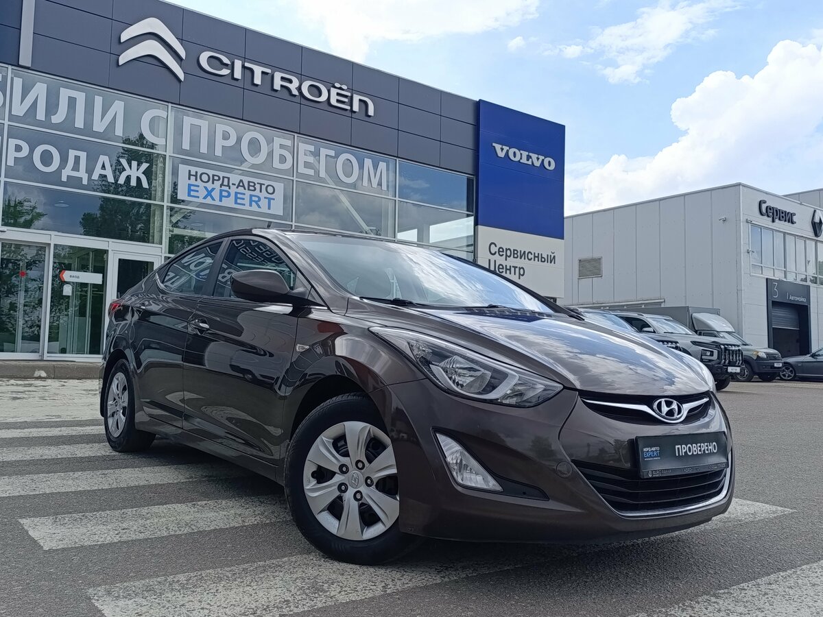 Hyundai Elantra V (MD) Рестайлинг