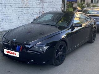 2004 BMW 6 серии 645i II (E63/E64), чёрный, 700000 рублей, вид 1