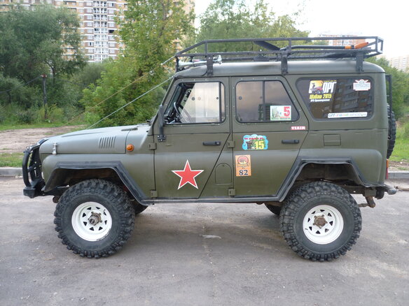 2003 УАЗ 3151 31519, зелёный - вид 6