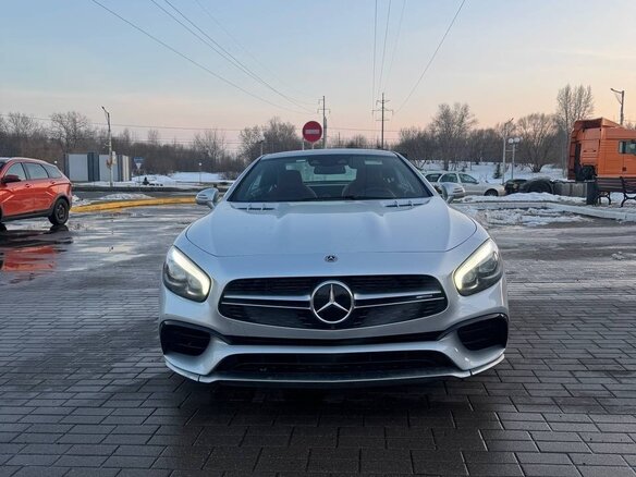 2018 Mercedes-Benz SL-Класс AMG 63 AMG III (R231) Рестайлинг, серебристый, 3185835 рублей - вид 6
