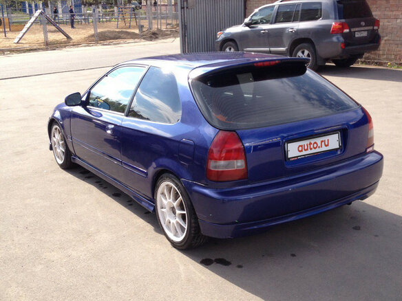 1996 Honda Civic VI, синий - вид 5