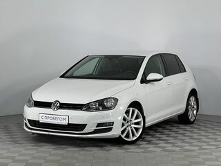 2013 Volkswagen Golf VII, белый, 1220000 рублей, вид 1