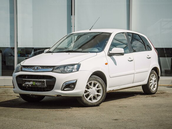 2013 Lada (ВАЗ) Kalina II, белый - вид 1