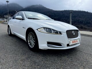 2013 Jaguar XF I Рестайлинг, белый, 1600000 рублей, вид 5
