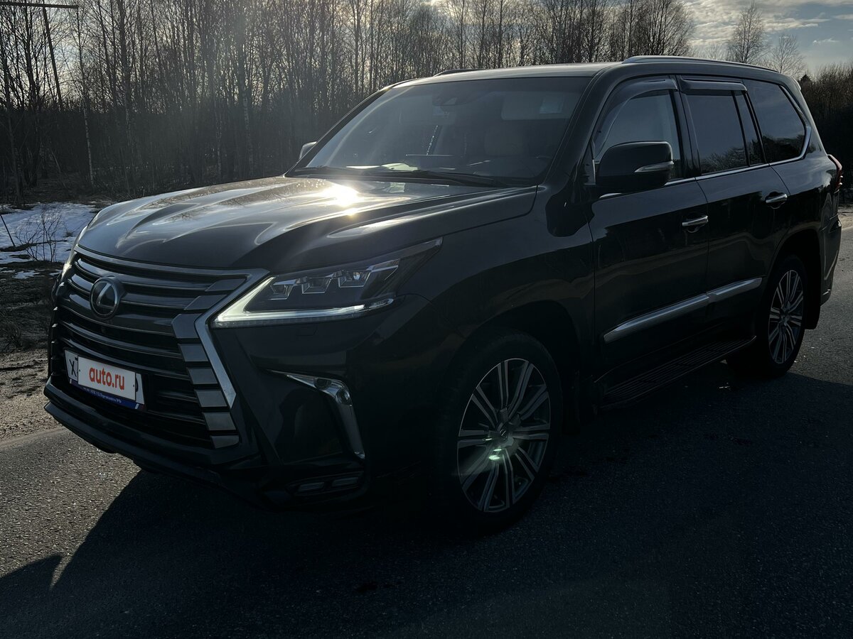Купить б/у Lexus LX III Рестайлинг 2 570 5.7 AT (367 л.с.) 4WD бензин ...