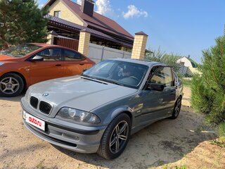 2001 BMW 3 серии 320i IV (E46) Рестайлинг, серебристый, 665000 рублей, вид 1