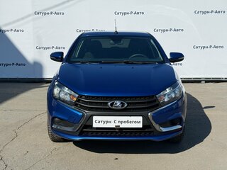2021 Lada (ВАЗ) Vesta I, синий, 1100000 рублей, вид 2