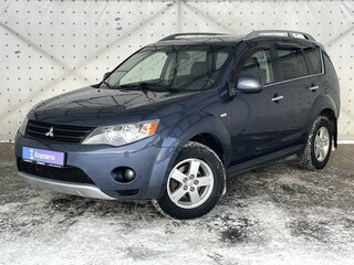 2008 Mitsubishi Outlander II, синий, 930000 рублей, вид 1