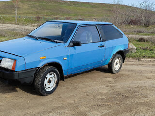 1986 Lada (ВАЗ) 2108, синий, 95000 рублей, вид 1