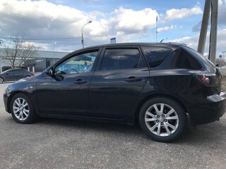2006 Mazda 3 I (BK) Рестайлинг, чёрный, 435000 рублей, вид 3