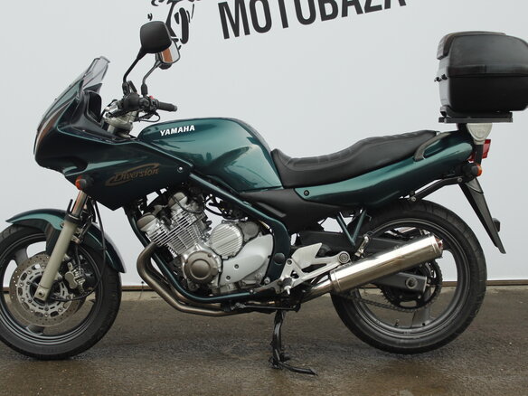 2000 Yamaha XJ600, зелёный - вид 2