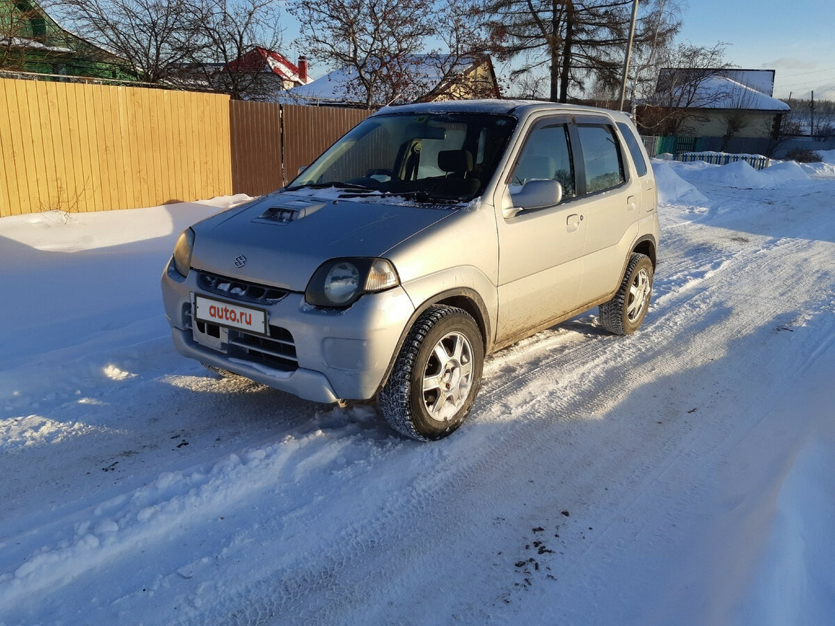 2002 Suzuki Kei, серебристый.