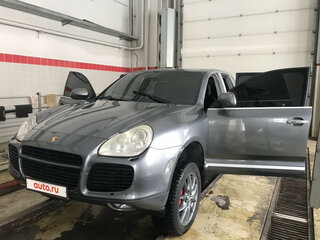 2003 Porsche Cayenne Turbo I (955), серый, 850000 рублей, вид 1