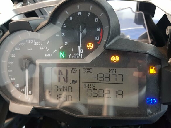 2015 BMW R 1200 GS, синий - вид 1