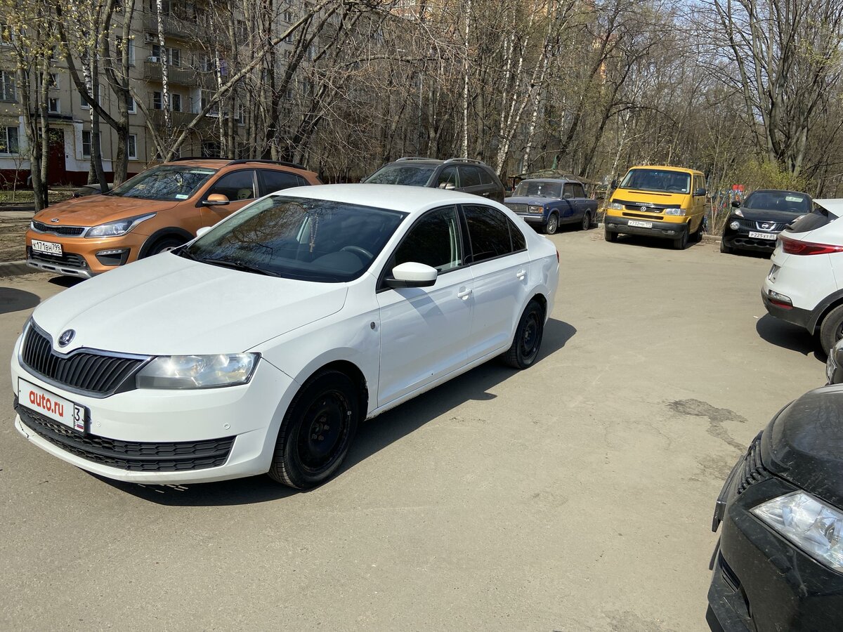 Шкода рапид робот