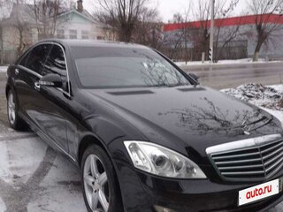 2007 Mercedes-Benz S-Класс 500 Long V (W221), чёрный, 1200000 рублей, вид 1
