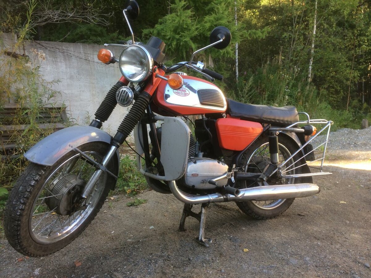 РњРѕС‚РѕС†РёРєР» Jawa 1988