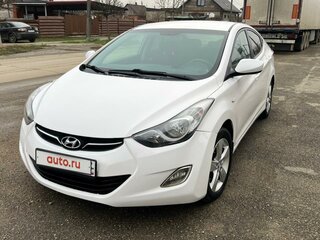 2013 Hyundai Elantra V (MD), белый, 1080000 рублей, вид 1