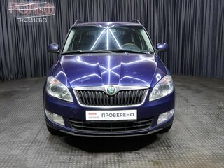 2012 Skoda Fabia II Рестайлинг, синий, 479000 рублей, вид 2
