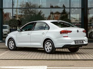 2020 Volkswagen Polo VI, белый, 1135000 рублей, вид 4